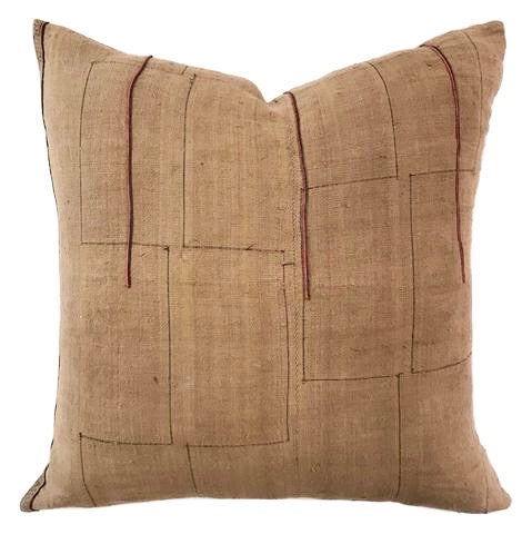 Pillow - Vintage Brown Batik