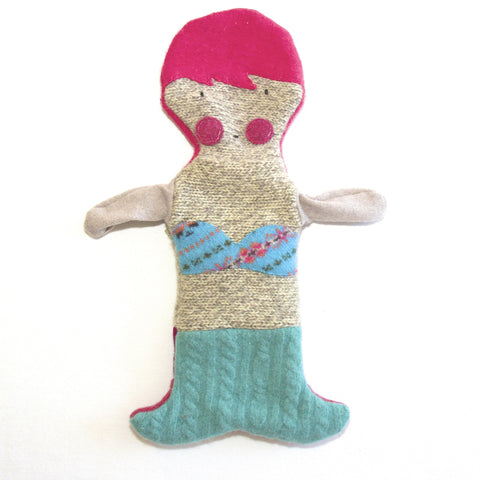 Hand Puppet Mermaid - Pink